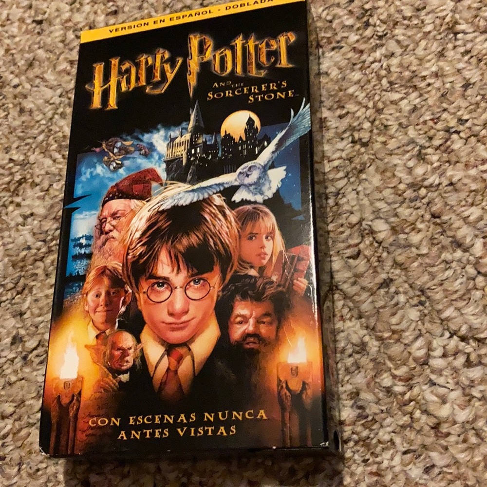 VCR Harry Potter movie